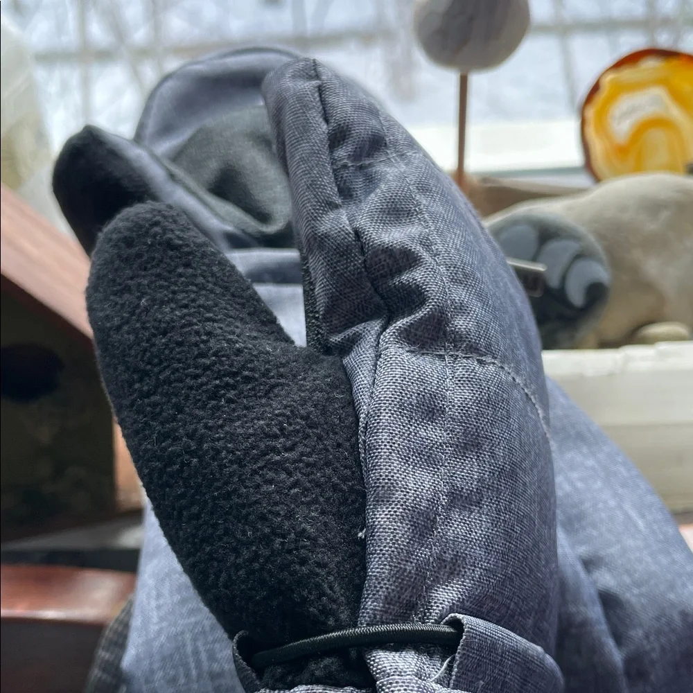 Stonz Heather Grey Kids Mitts